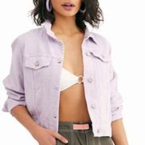 Free People Rumors Denim Jacket (NWT)